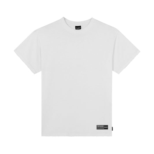 Label Rust Tee White