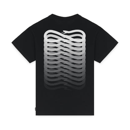 Ribs Tee Black Streetwear - T-Shirt | Raf Sneakers Trieste
