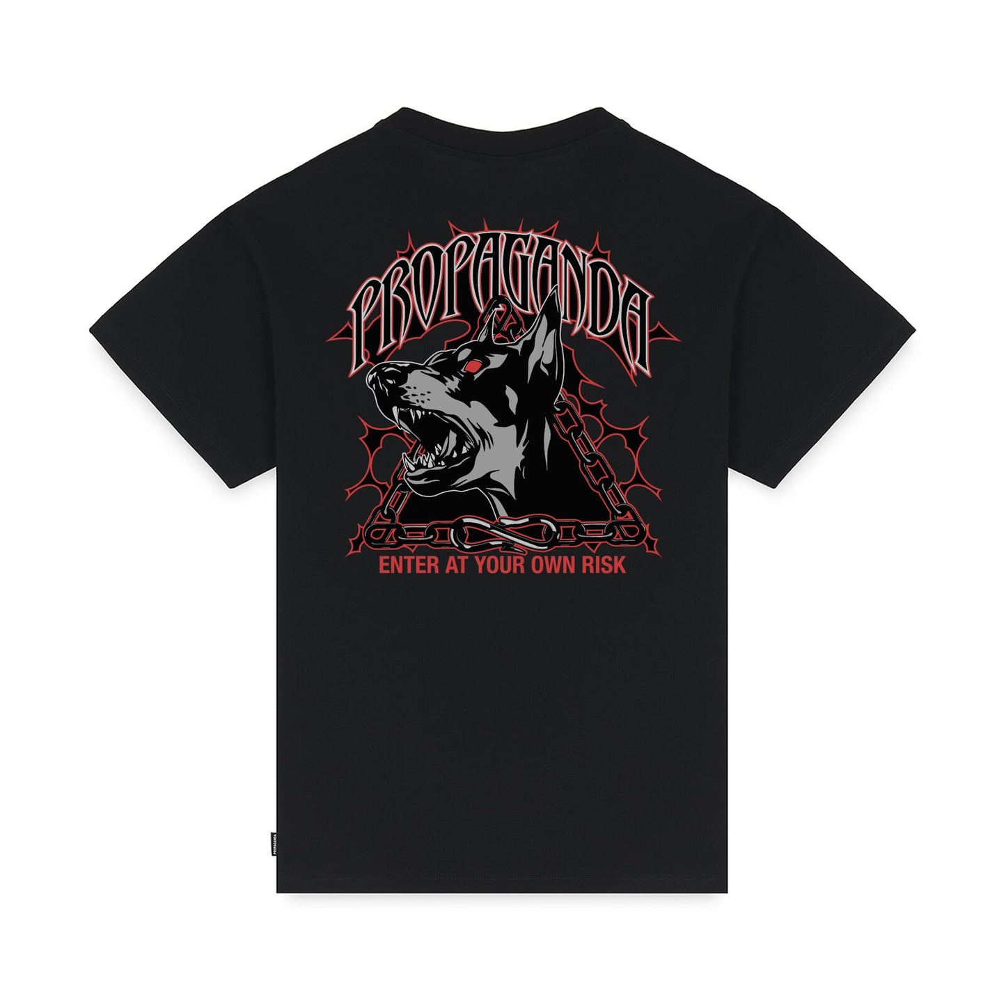Triangle Doberman Tee Black