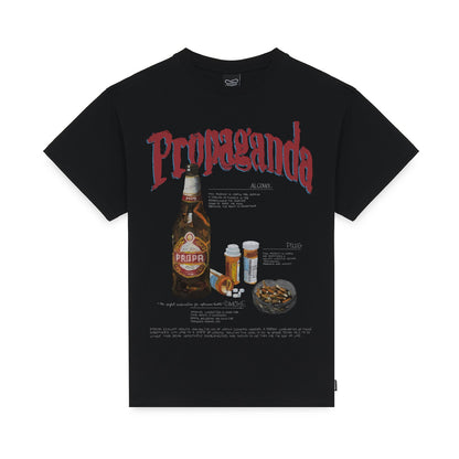 Habits Tee Black Streetwear - T-Shirt | Raf Sneakers Trieste