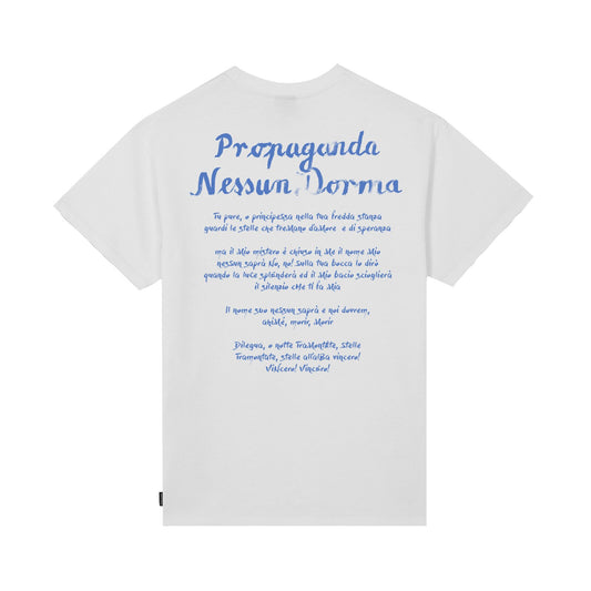Nessun Dorma Tee White