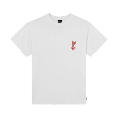 Smile Tee White Vista Retro - Raf Sneakers Trieste