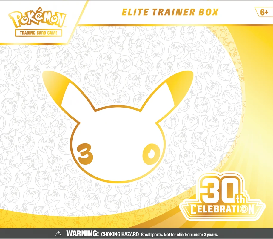 Pokémon TCG 30° Anniversario Elite Trainer Box ENG - Raf Sneakers Trieste