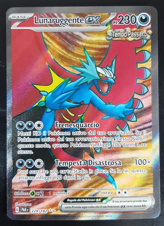 Pokemon Lunaruggente Ex 229/182 IT Mint