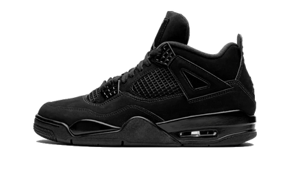 Air Jordan 4 Black Cat 2025 Total Black Nubuck - Jordan 4 | Raf Sneakers Trieste