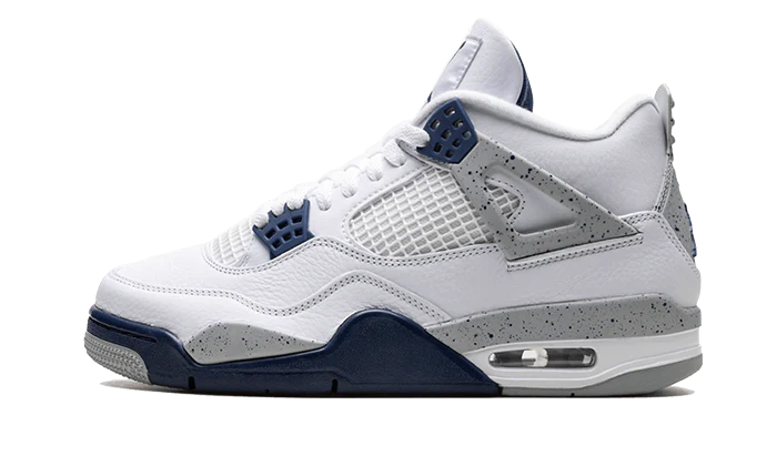 Jordan 4 Retro White Midnight Navy