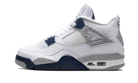 Jordan 4 Retro White Midnight Navy