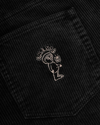 Bebucho Corduroy Shorts Black Vista Retro - Raf Sneakers Trieste