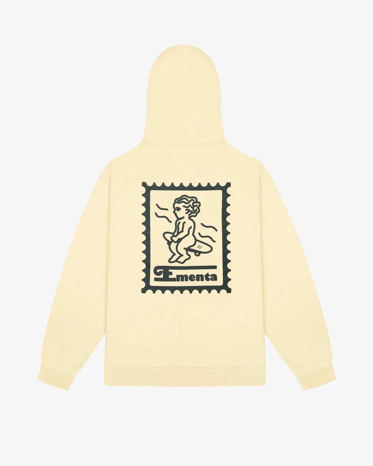 Ementa Ikon Stamp Fade Out Hoodie Denim - Raf Sneakers Trieste