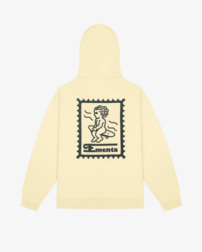 Ementa Ikon Stamp Fade Out Hoodie Denim - Raf Sneakers Trieste