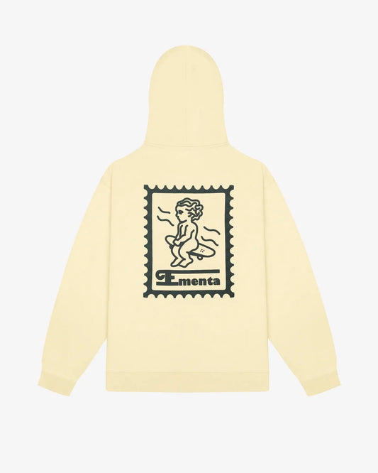 Ementa Ikon Stamp Fade Out Hoodie Denim - Raf Sneakers Trieste