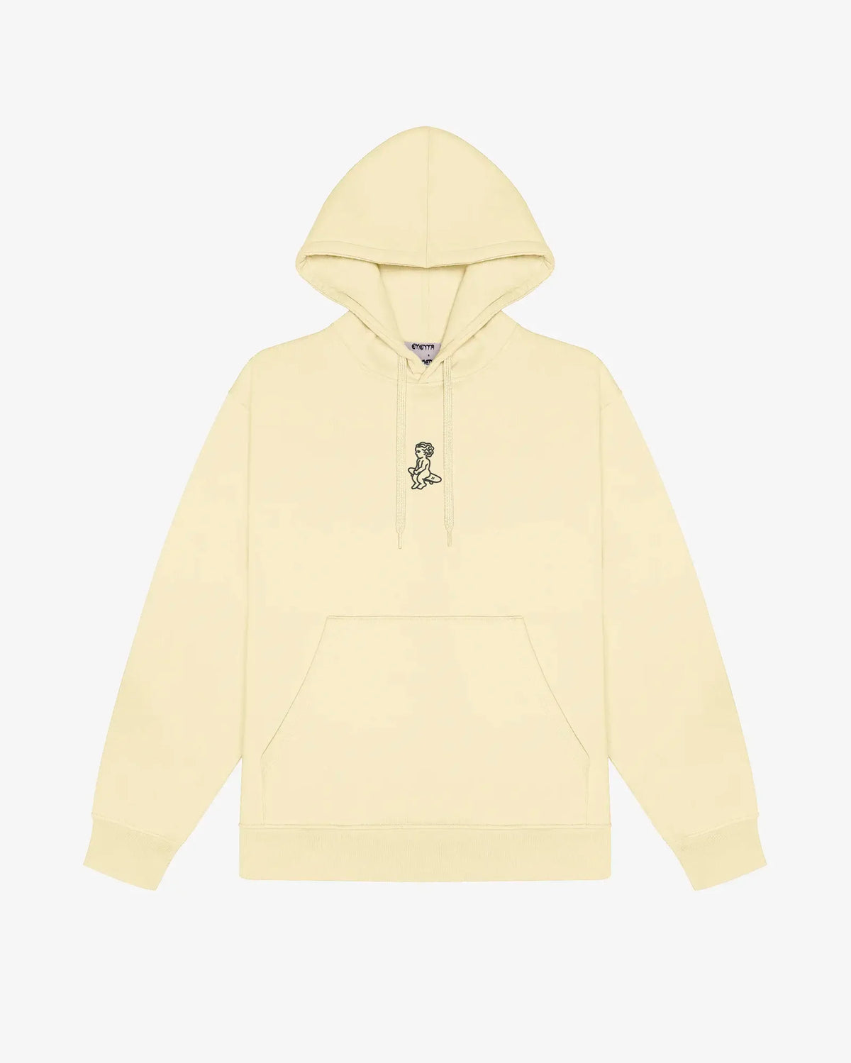 Ementa Ikon Stamp Fade Out Hoodie Denim dettaglio - Raf Sneakers Trieste