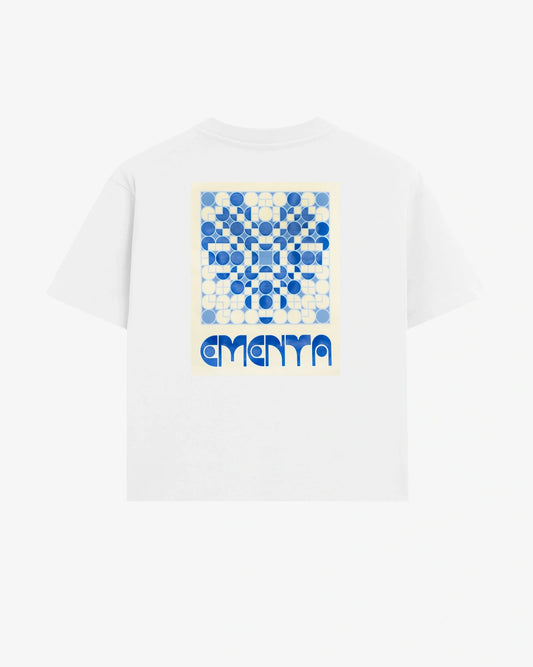 Ementa Vitrals SS White Blue - Raf Sneakers Trieste