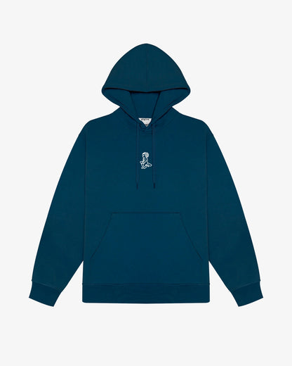 Ementa Ikon Stamp Embossed Hoodie Off White timbro rilievo - Raf Sneakers Trieste