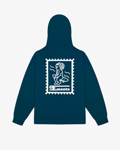 Ementa Ikon Stamp Embossed Hoodie Off White - Raf Sneakers Trieste