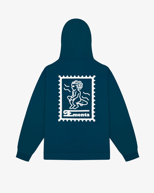 Ementa Ikon Stamp Embossed Hoodie Off White - Raf Sneakers Trieste