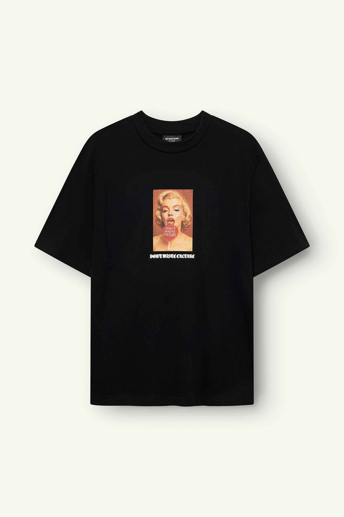 Don't Waste Culture Arloi Black T-Shirt - Raf Sneakers Trieste