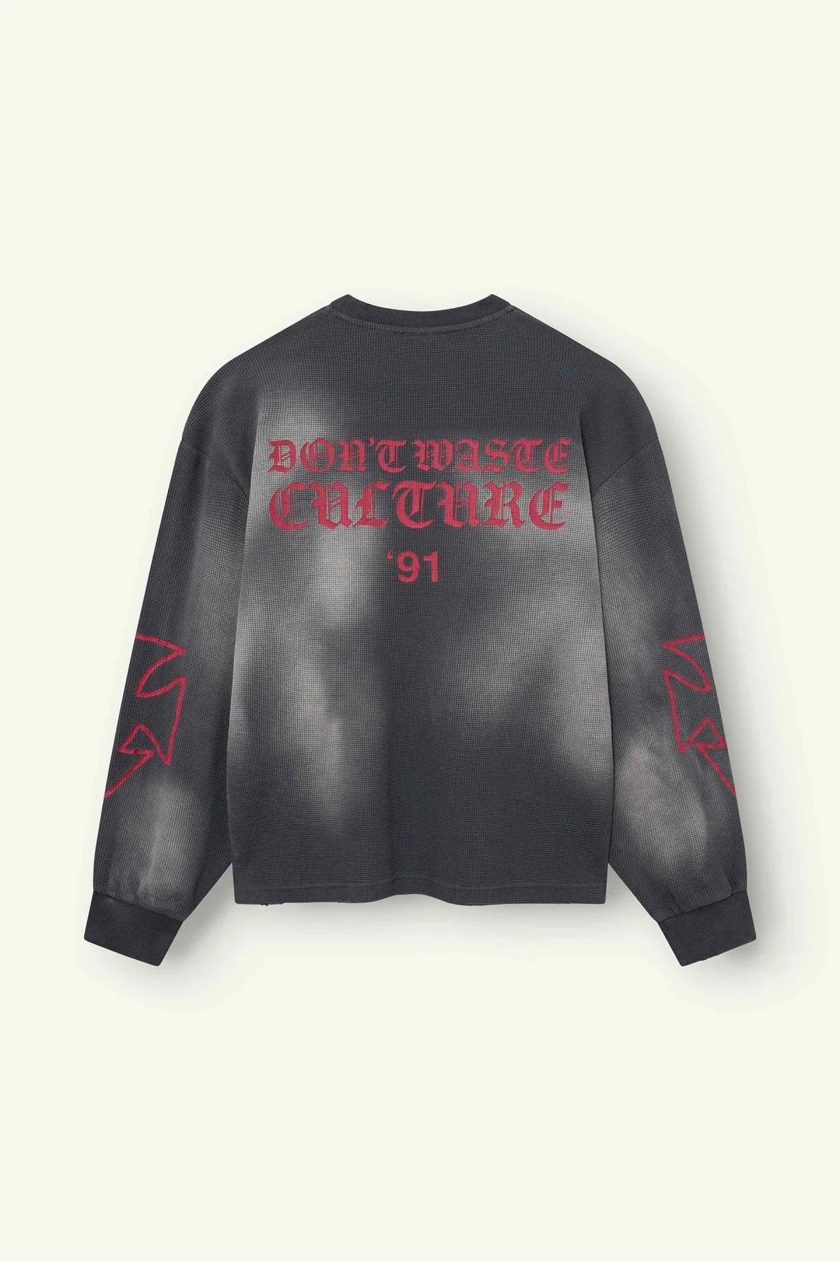 Don't Waste Culture Romiya Dark Grey Longsleeve - Raf Sneakers Trieste
