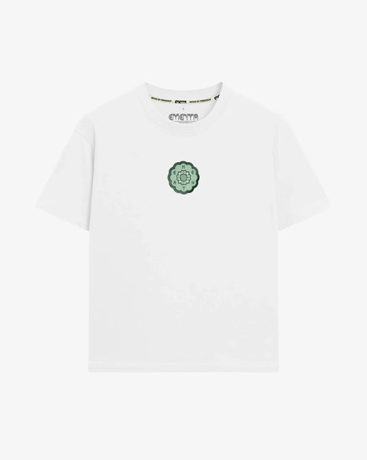 Garden Flower T-shirt White