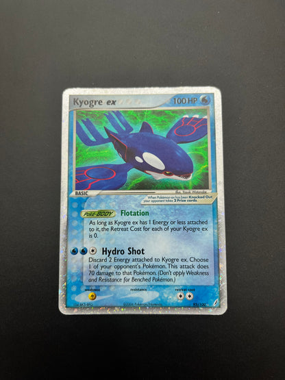 Pokemon Kyogre ex CG 95 - Carta EX Rara Collezione | Raf Sneakers Trieste