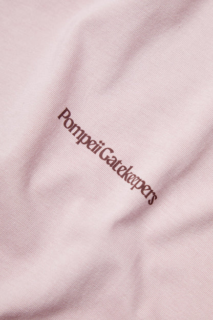 Gatekeeper Powder Pink Tee Vista Frontale - Raf Sneakers Trieste
