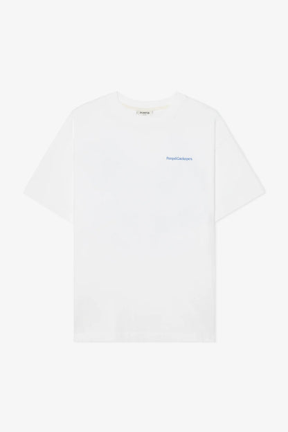 Gatekeeper White Tee Vista Retro - Raf Sneakers Trieste