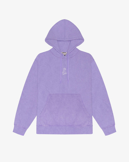 IKON Stamp Fade Out Hoodie Acai Vista Frontale - Raf Sneakers Trieste
