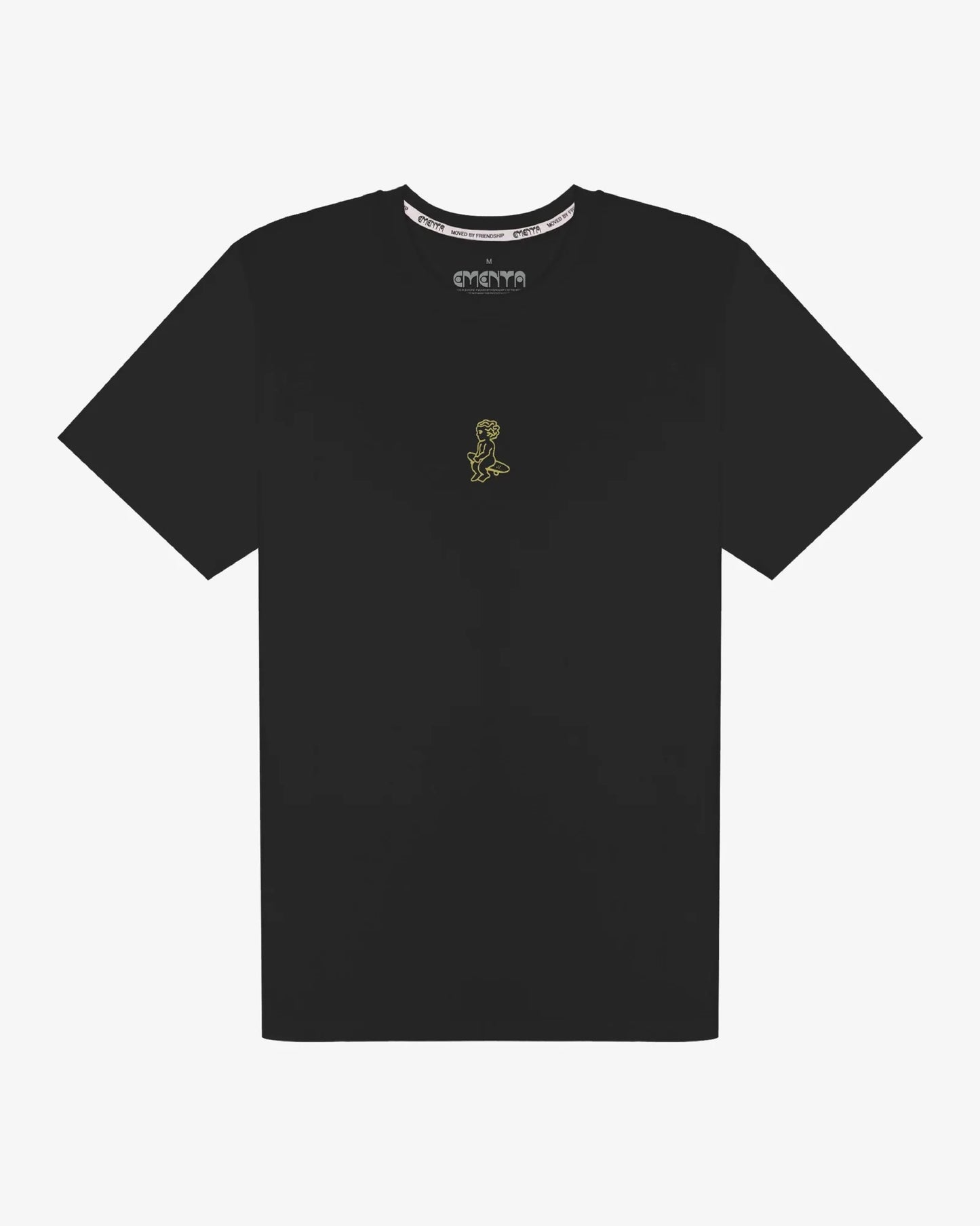 Ikon Stamp T-Shirt Black Gold