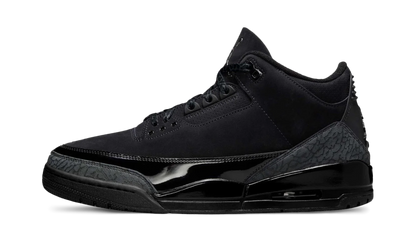 Air Jordan 3 Black Cat 2025 Total Black Nubuck - Jordan 3 | Raf Sneakers Trieste