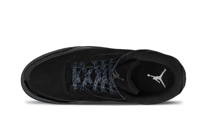 Jordan 3 Black Cat Dettaglio Tacco - Raf Sneakers Trieste