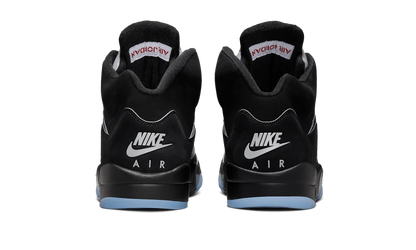 Jordan 5 Black Metallic Reimagined Vista Frontale - Raf Sneakers Trieste