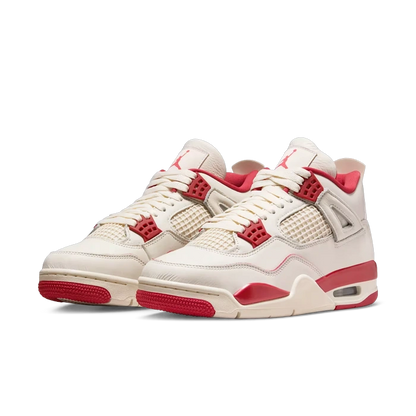 Jordan 4 Valentine's Day Sierra Red Vista Laterale - Raf Sneakers Trieste