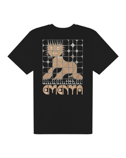 LION T-Shirt Black Grafica Leone - Abbigliamento | Raf Sneakers Trieste