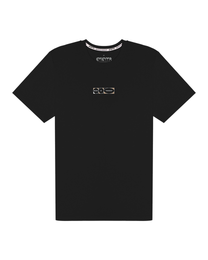 LION T-Shirt Black Vista Frontale - Raf Sneakers Trieste