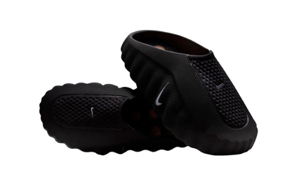 Nike Mind 001 Slide Black Chrome Vista Laterale - Raf Sneakers Trieste