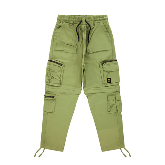 " RETROFUTURE CARGO " Modulable Cargo Pant Military Green