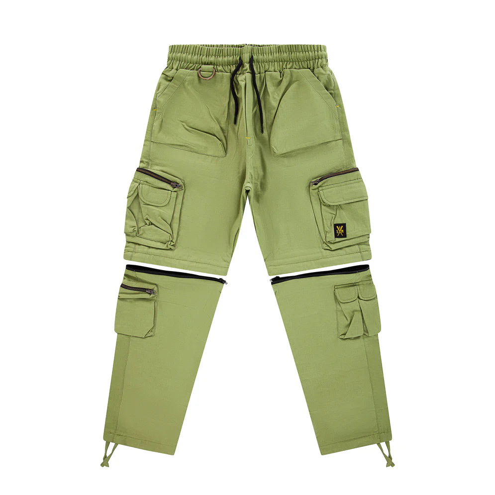 " RETROFUTURE CARGO " Modulable Cargo Pant Military Green