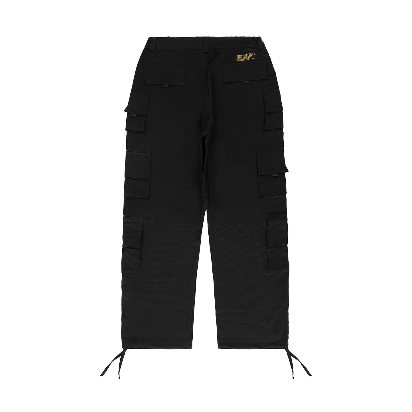 "RETROFUTURE CARGO" Multicargo Pant Black