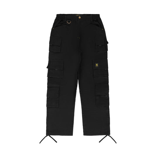 "RETROFUTURE CARGO" Multicargo Pant Black