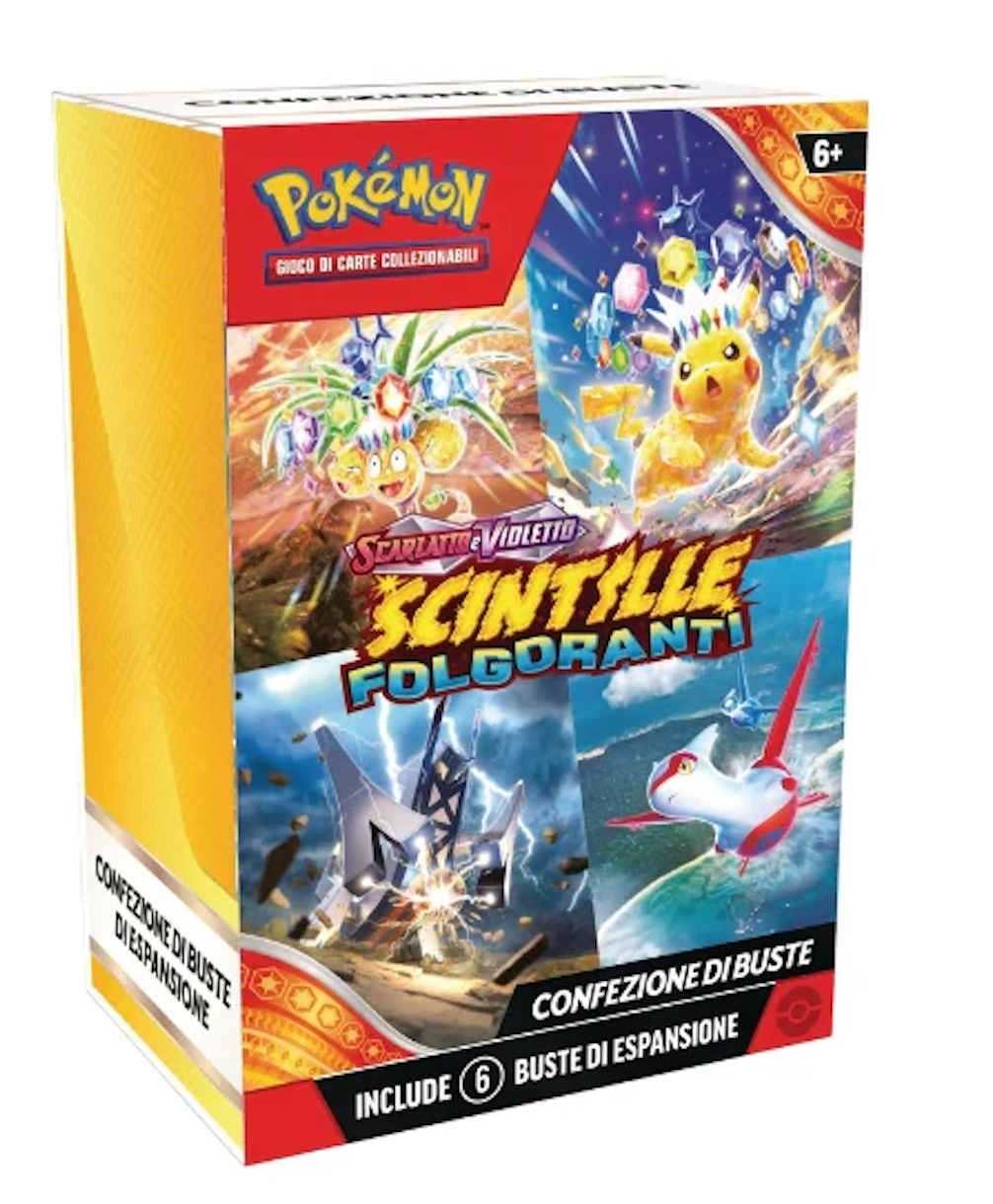 Pokemon Scarlatto e Violetto Scintille Folgoranti Bundle