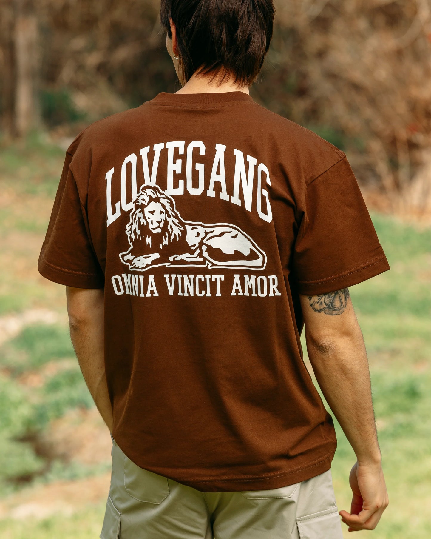 T-Shirt Lion 24 Brown