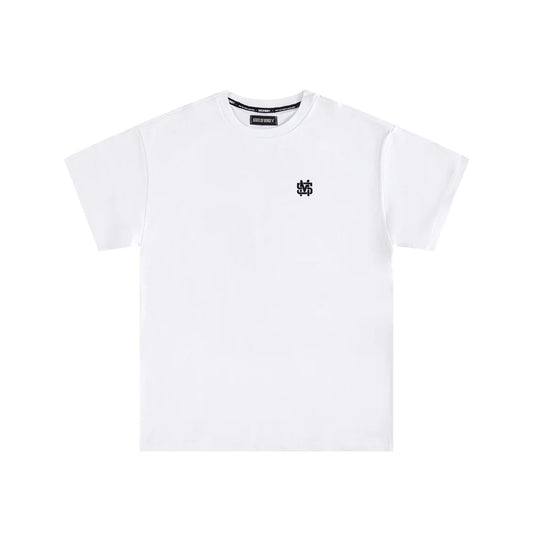 "5OM MONOGRAM" Monogram T-Shirt White