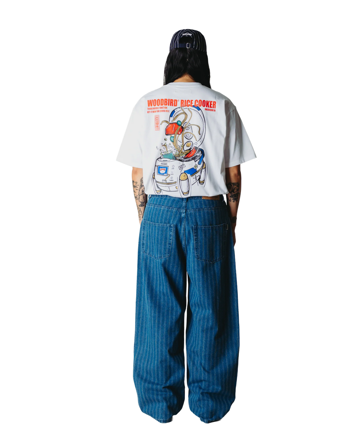 WBBaine Cook Tee White vista retro - Raf Sneakers Trieste