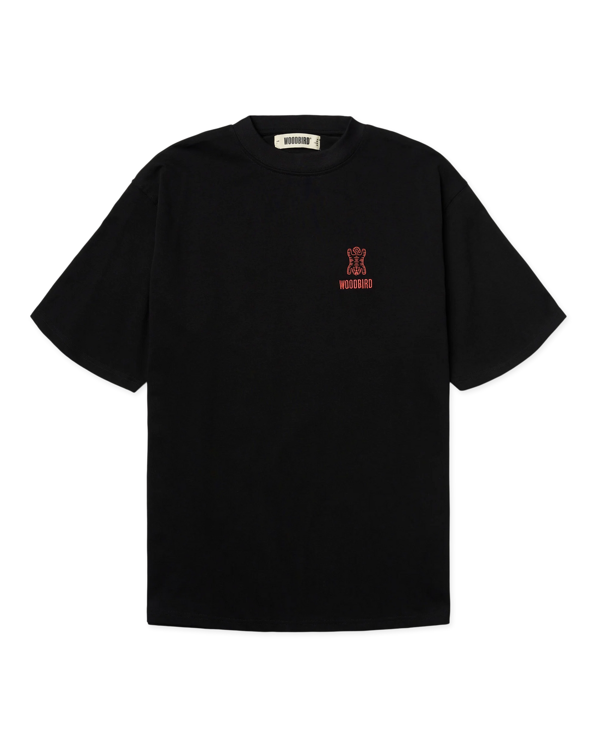 WBBaine Tiger Tee Black dettaglio - Raf Sneakers Trieste