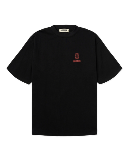 WBBaine Tiger Tee Black dettaglio - Raf Sneakers Trieste