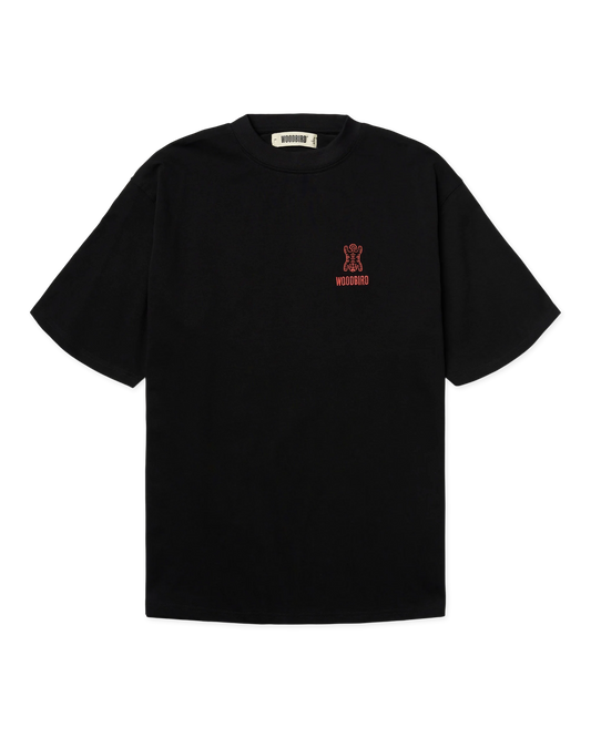 WBBaine Tiger Tee Black dettaglio - Raf Sneakers Trieste