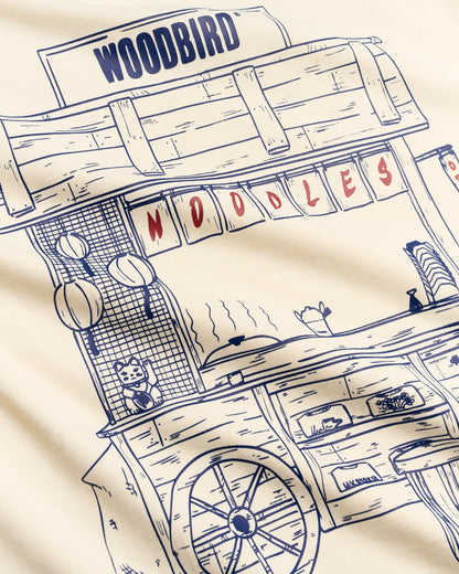 WoodBird WBBeam Cart Tee Vista Frontale - Raf Sneakers Trieste