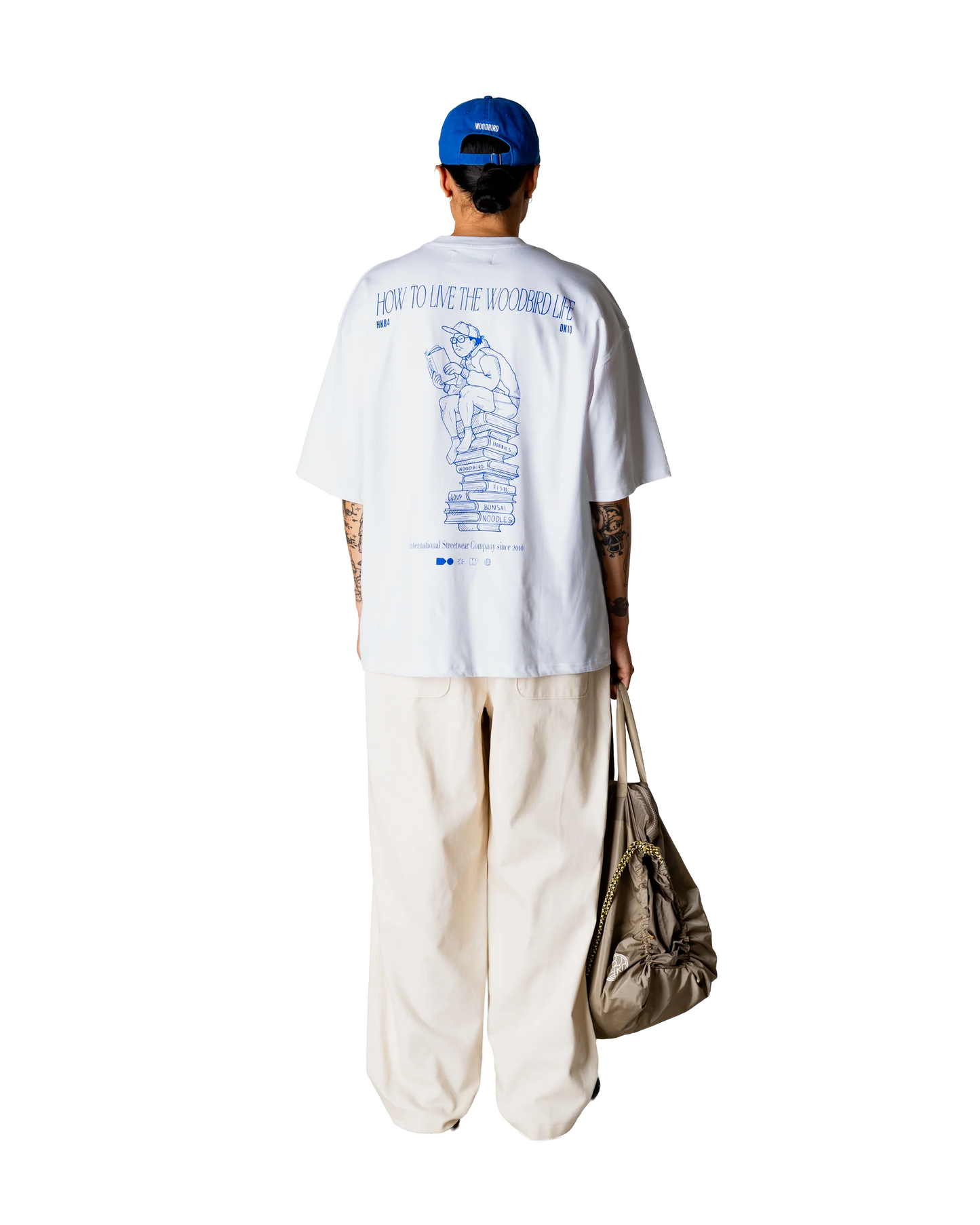 WBBeam Book Tee White