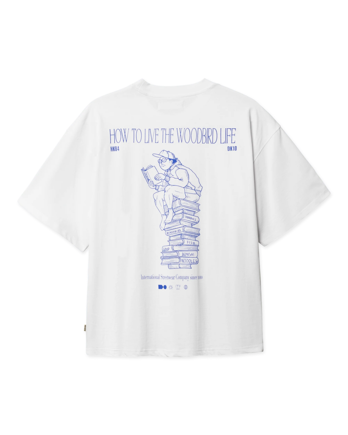 WBBeam Book Tee White