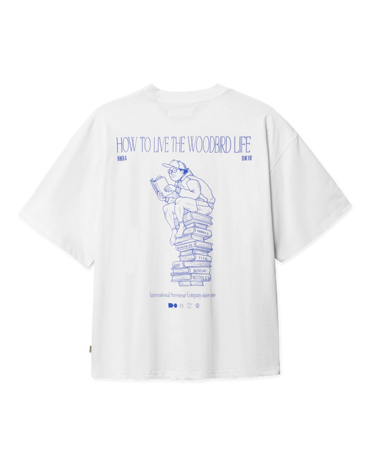 WBBeam Book Tee White